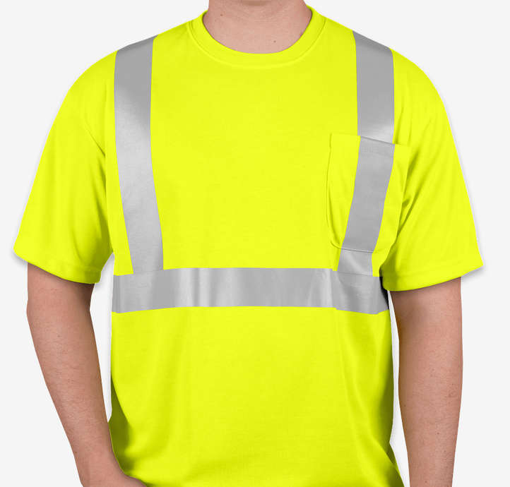 Cornerstone Class 2 Customizable Reflective Shirt
